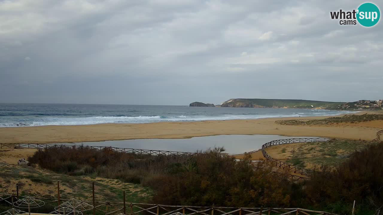 Cámara web Torre dei Corsari – Vista en directo de la playa desde Punta Usai