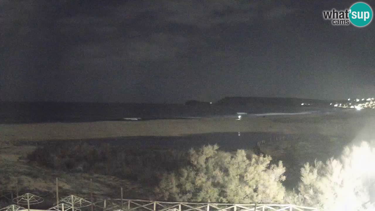 Webcam Torre dei Corsari – Live Beach View from Punta Usai