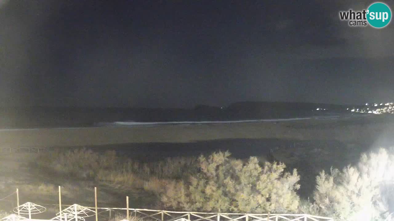 Webcam Torre dei Corsari – Liveblick auf den Strand von Punta Usai