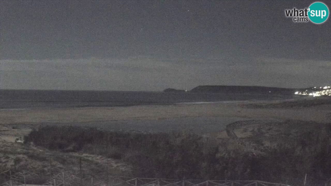 Web kamera Torre dei Corsari – Pogled uživo na plažu s Punta Usai