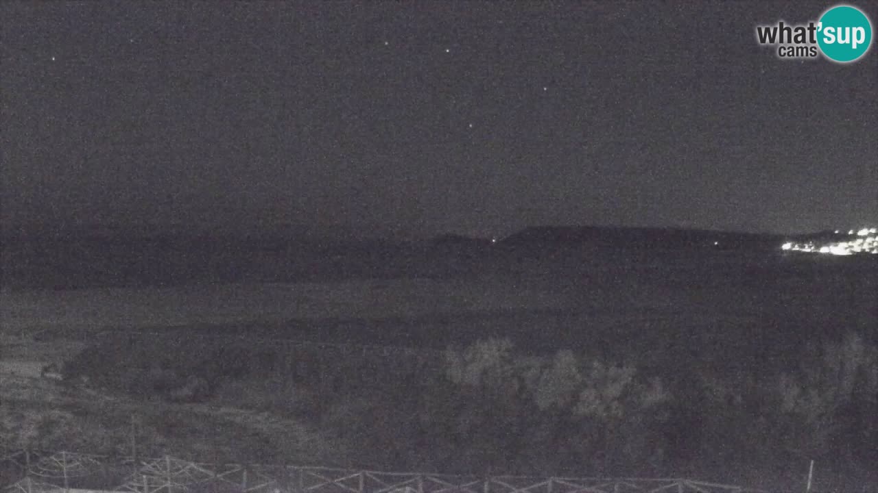 Webcam Torre dei Corsari – Live Beach View from Punta Usai