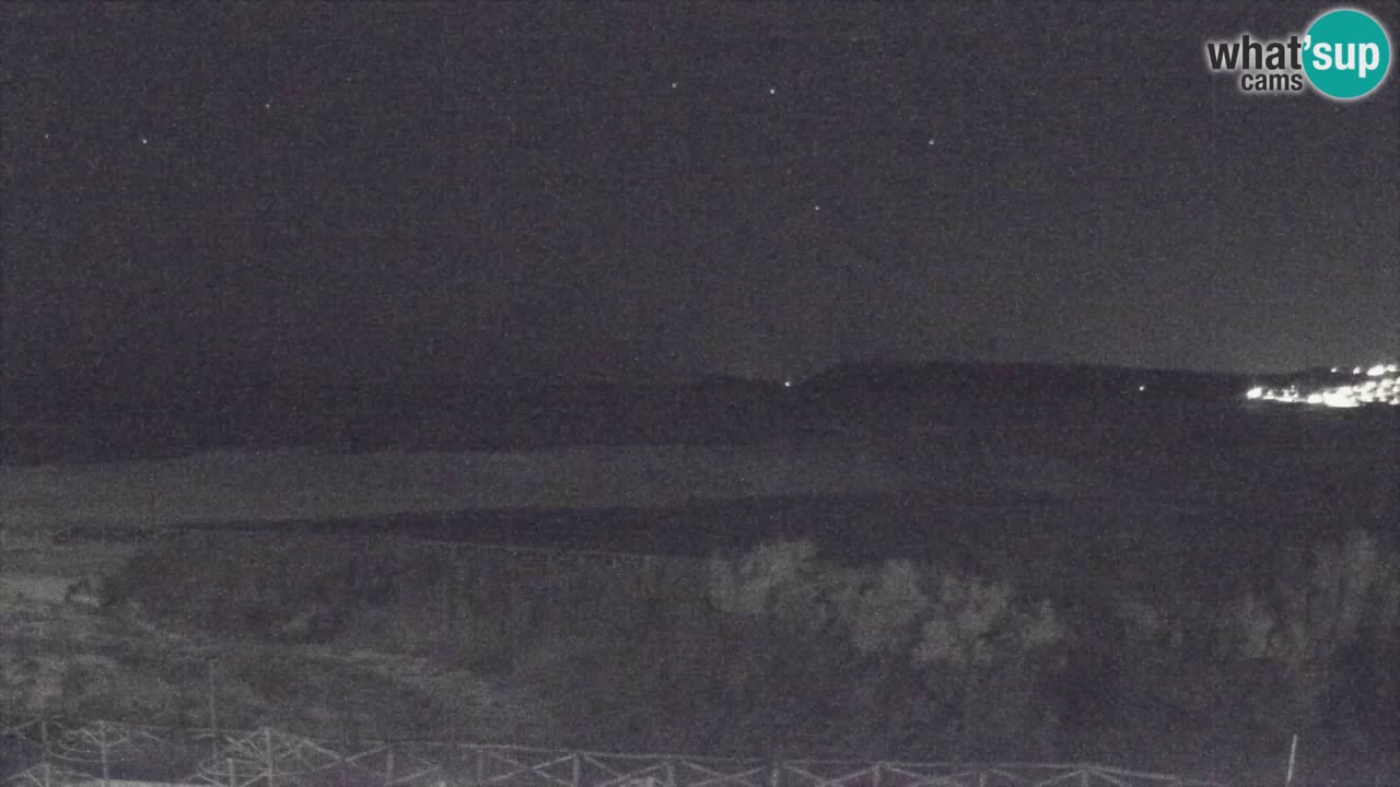 Webcam Torre dei Corsari – Vista live sulla spiaggia da Punta Usai