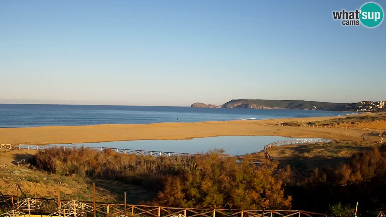 Webcam Torre dei Corsari – Vue en direct sur la plage depuis Punta Usai