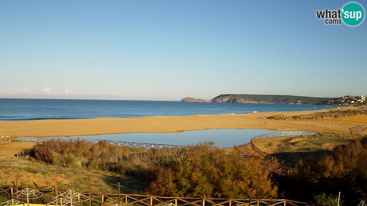 Webcam Torre dei Corsari – Live Beach View from Punta Usai