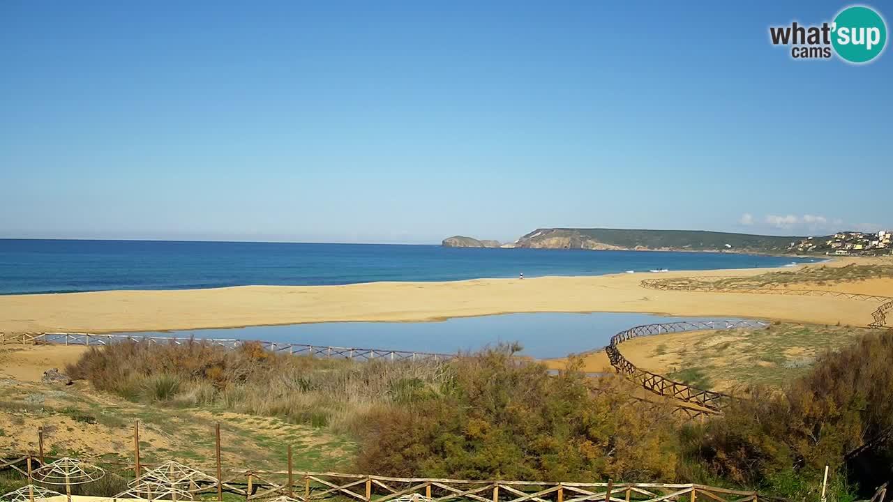 Webcam Torre dei Corsari – Live Beach View from Punta Usai