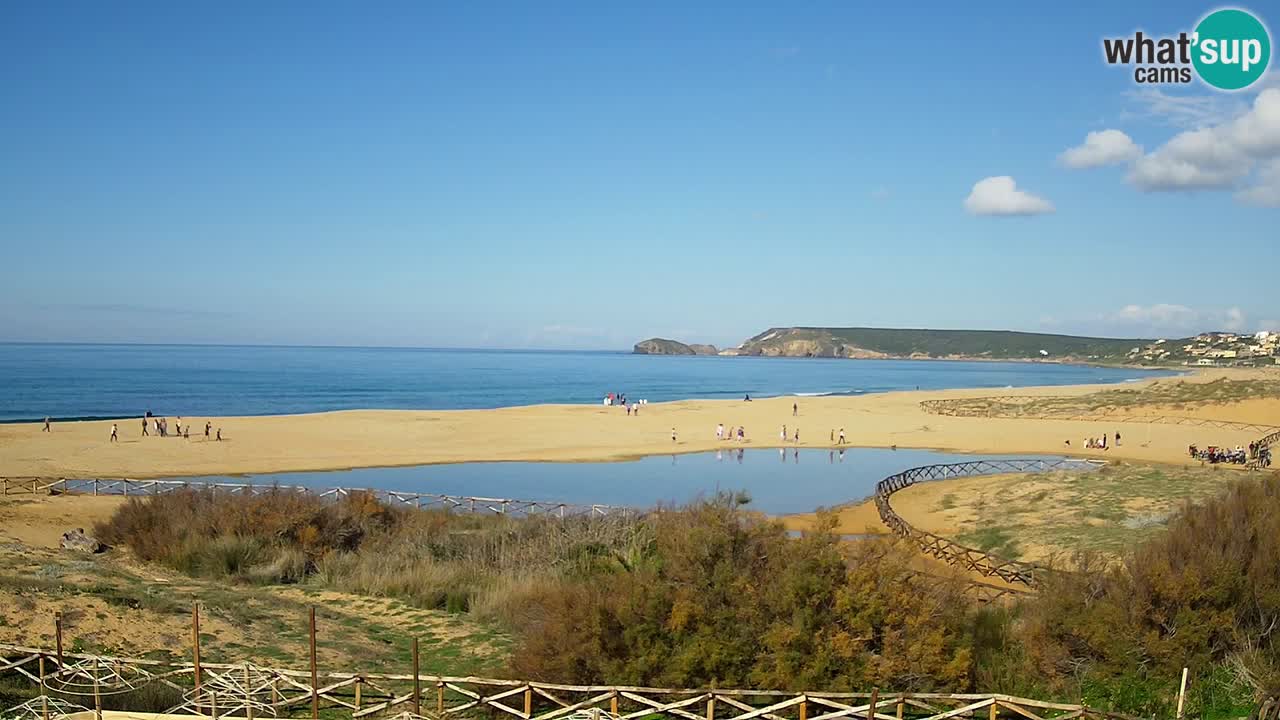 Webcam Torre dei Corsari – Live Beach View from Punta Usai