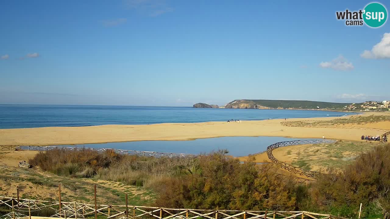 Cámara web Torre dei Corsari – Vista en directo de la playa desde Punta Usai