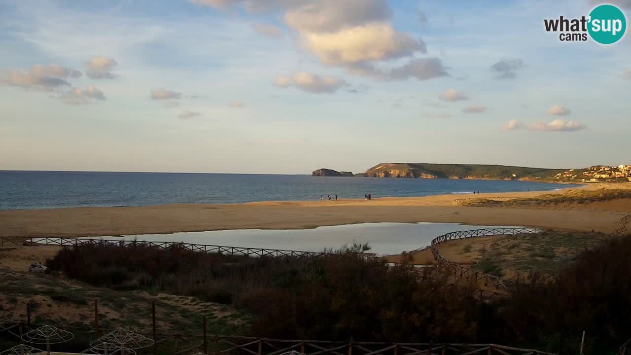 Webcam Torre dei Corsari – Vista live sulla spiaggia da Punta Usai