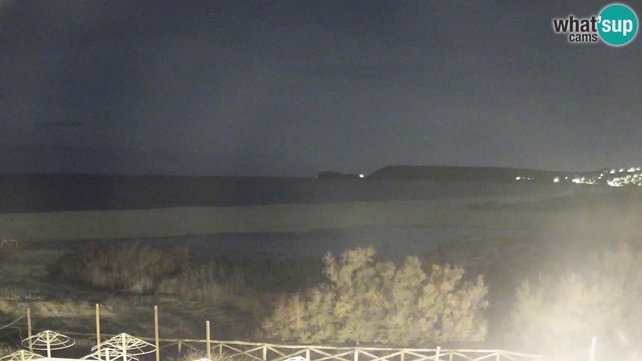 Webcam Torre dei Corsari – Live Beach View from Punta Usai