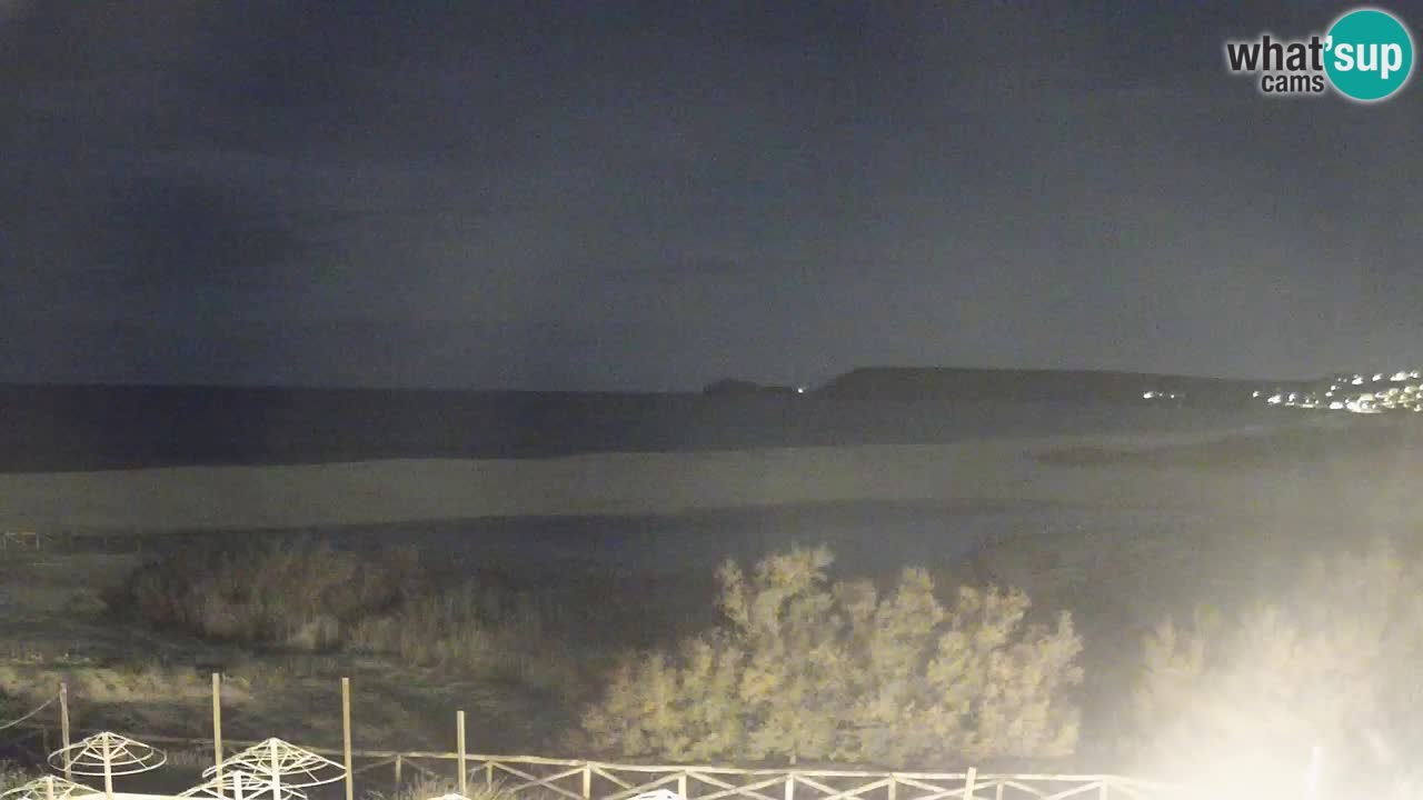 Webcam Torre dei Corsari – Liveblick auf den Strand von Punta Usai