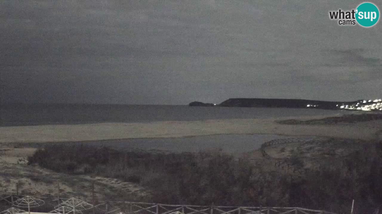 Webcam Torre dei Corsari – Liveblick auf den Strand von Punta Usai