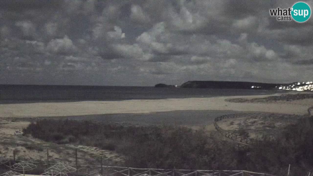 Webcam Torre dei Corsari – Live Beach View from Punta Usai