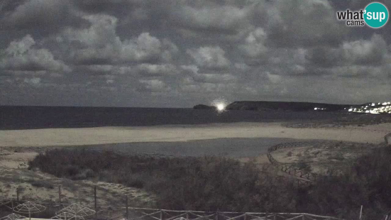 Webcam Torre dei Corsari – Liveblick auf den Strand von Punta Usai