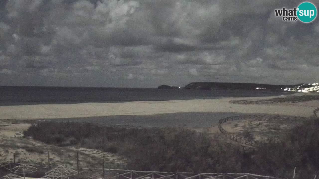 Webcam Torre dei Corsari – Live Beach View from Punta Usai