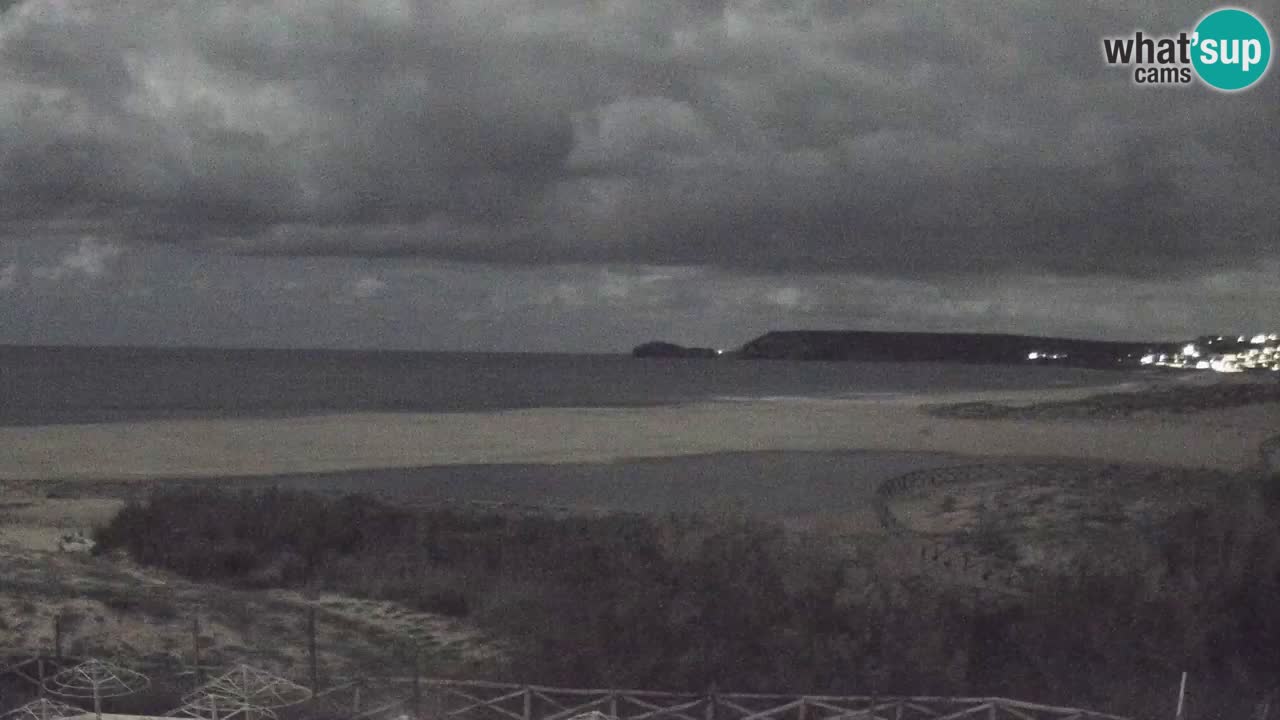 Webcam Torre dei Corsari – Liveblick auf den Strand von Punta Usai
