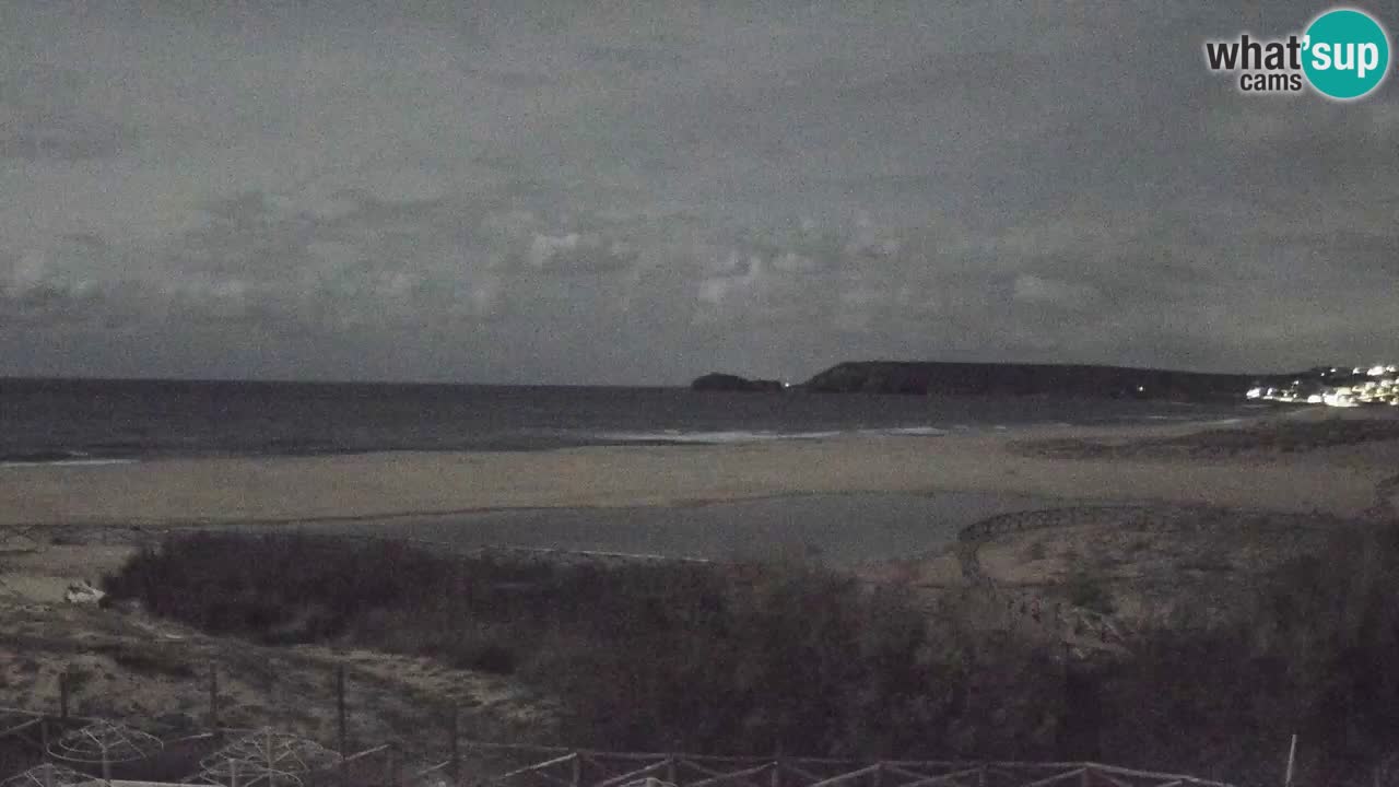 Webcam Torre dei Corsari – Vista live sulla spiaggia da Punta Usai