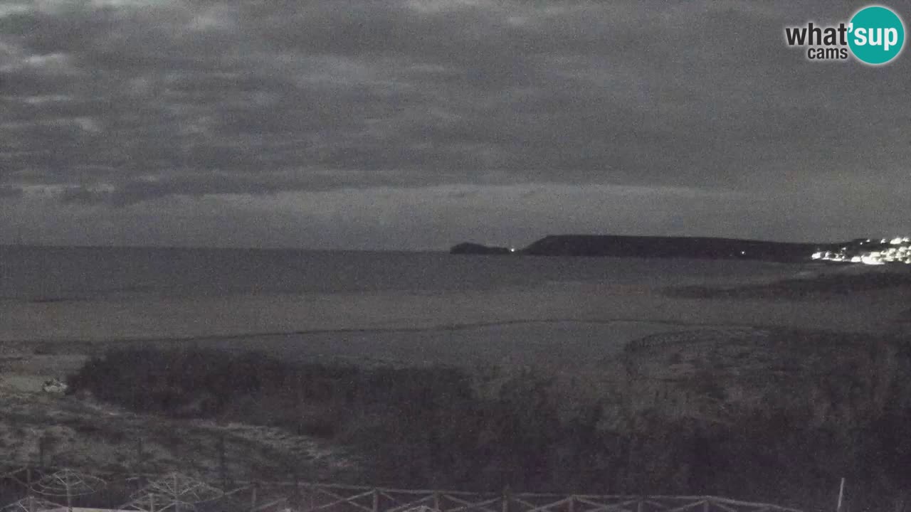 Webcam Torre dei Corsari – Vista live sulla spiaggia da Punta Usai