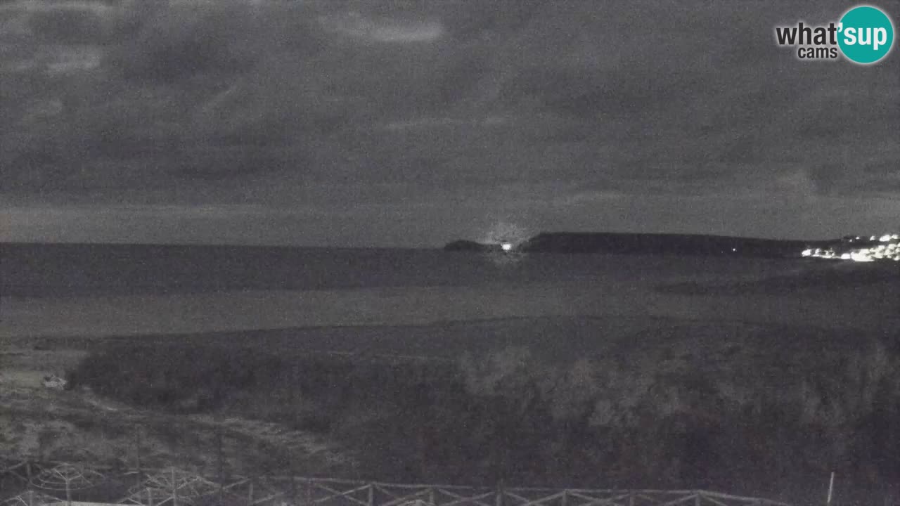 Cámara web Torre dei Corsari – Vista en directo de la playa desde Punta Usai