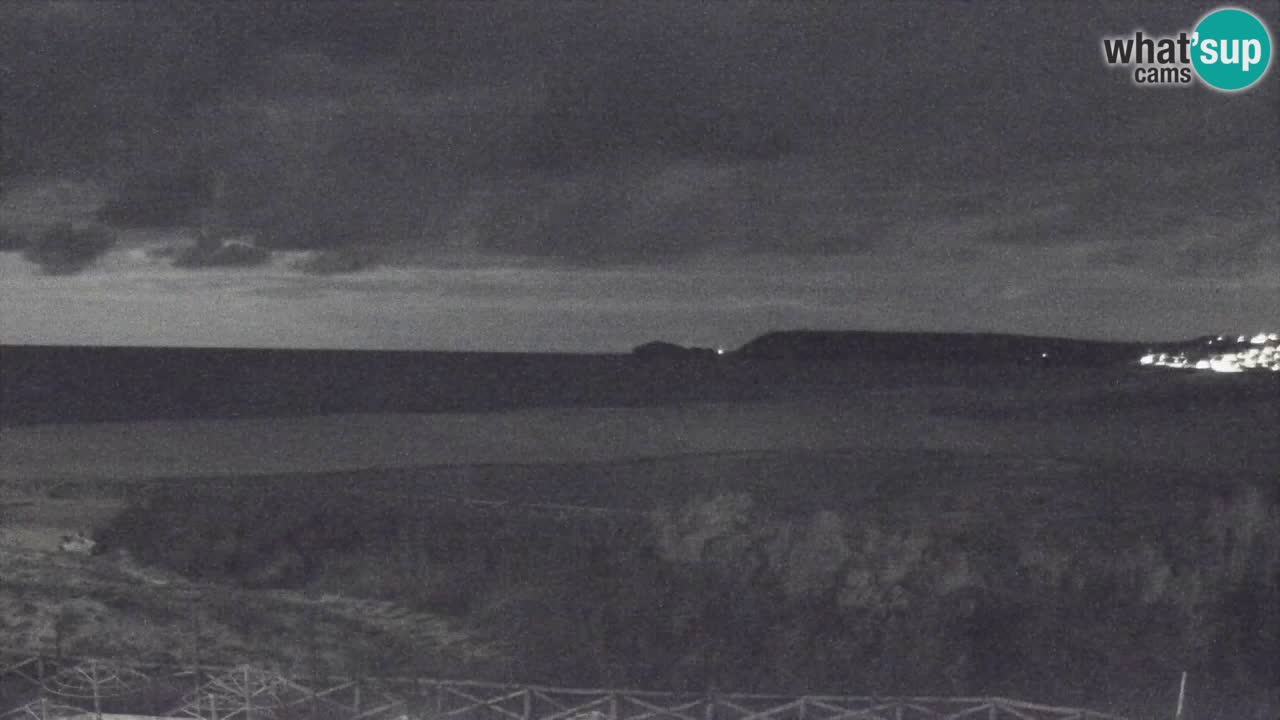 Cámara web Torre dei Corsari – Vista en directo de la playa desde Punta Usai