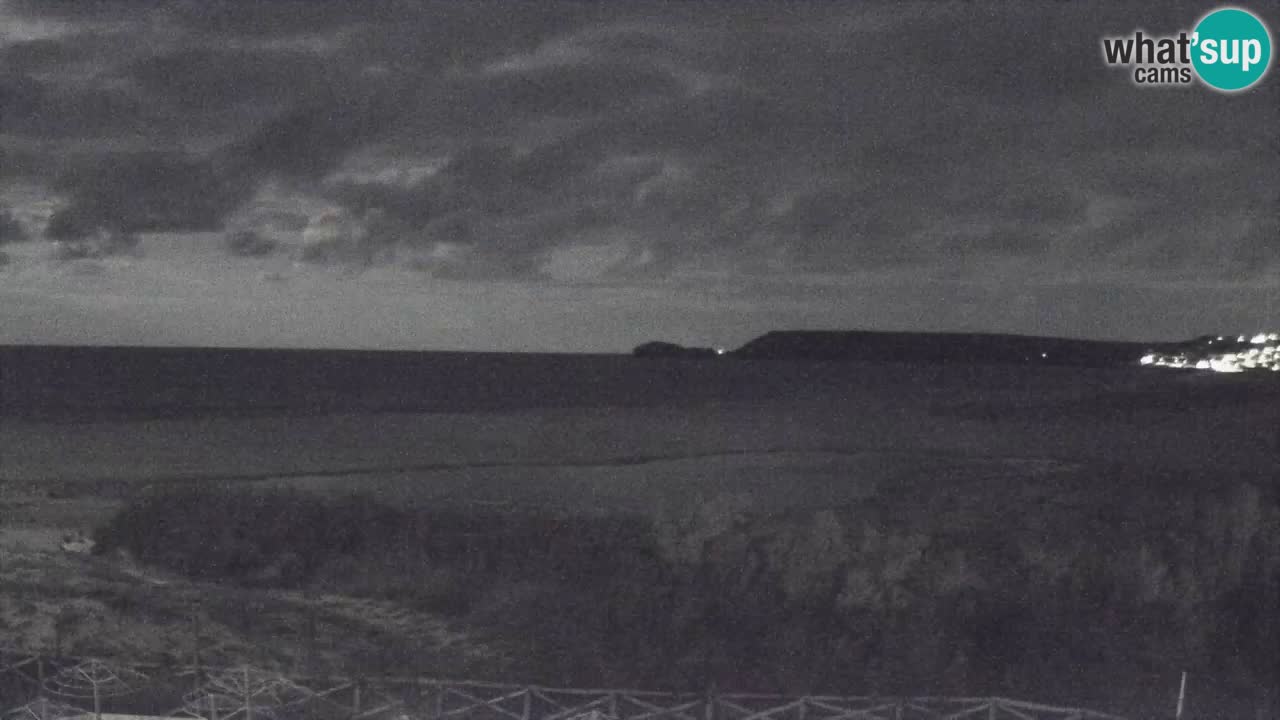 Cámara web Torre dei Corsari – Vista en directo de la playa desde Punta Usai