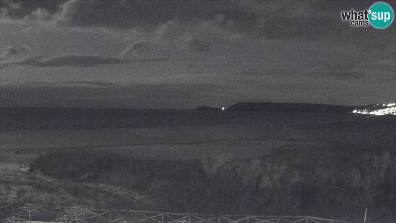 Webcam Torre dei Corsari – Liveblick auf den Strand von Punta Usai