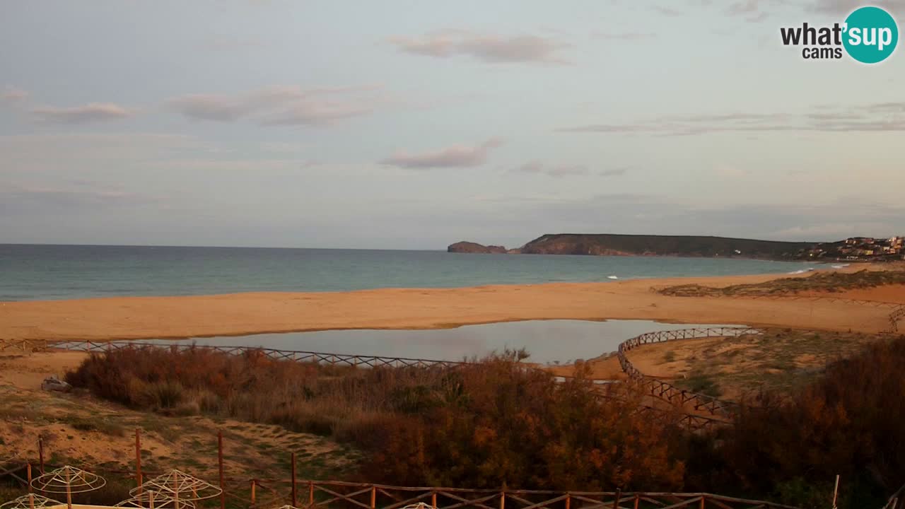 Cámara web Torre dei Corsari – Vista en directo de la playa desde Punta Usai