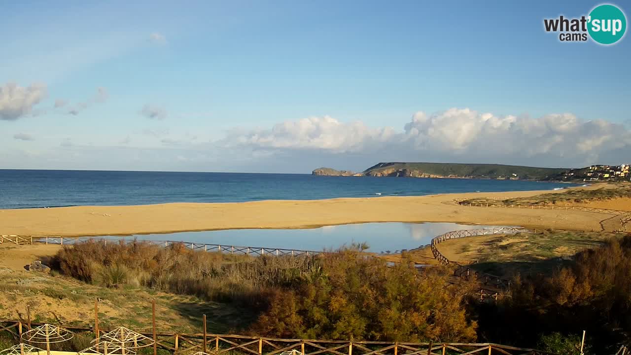 Webcam Torre dei Corsari – Vista live sulla spiaggia da Punta Usai