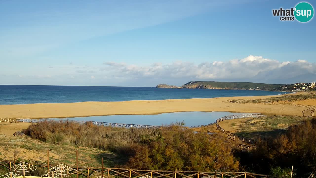 Webcam Torre dei Corsari – Liveblick auf den Strand von Punta Usai
