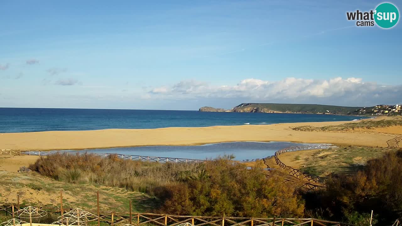 Cámara web Torre dei Corsari – Vista en directo de la playa desde Punta Usai
