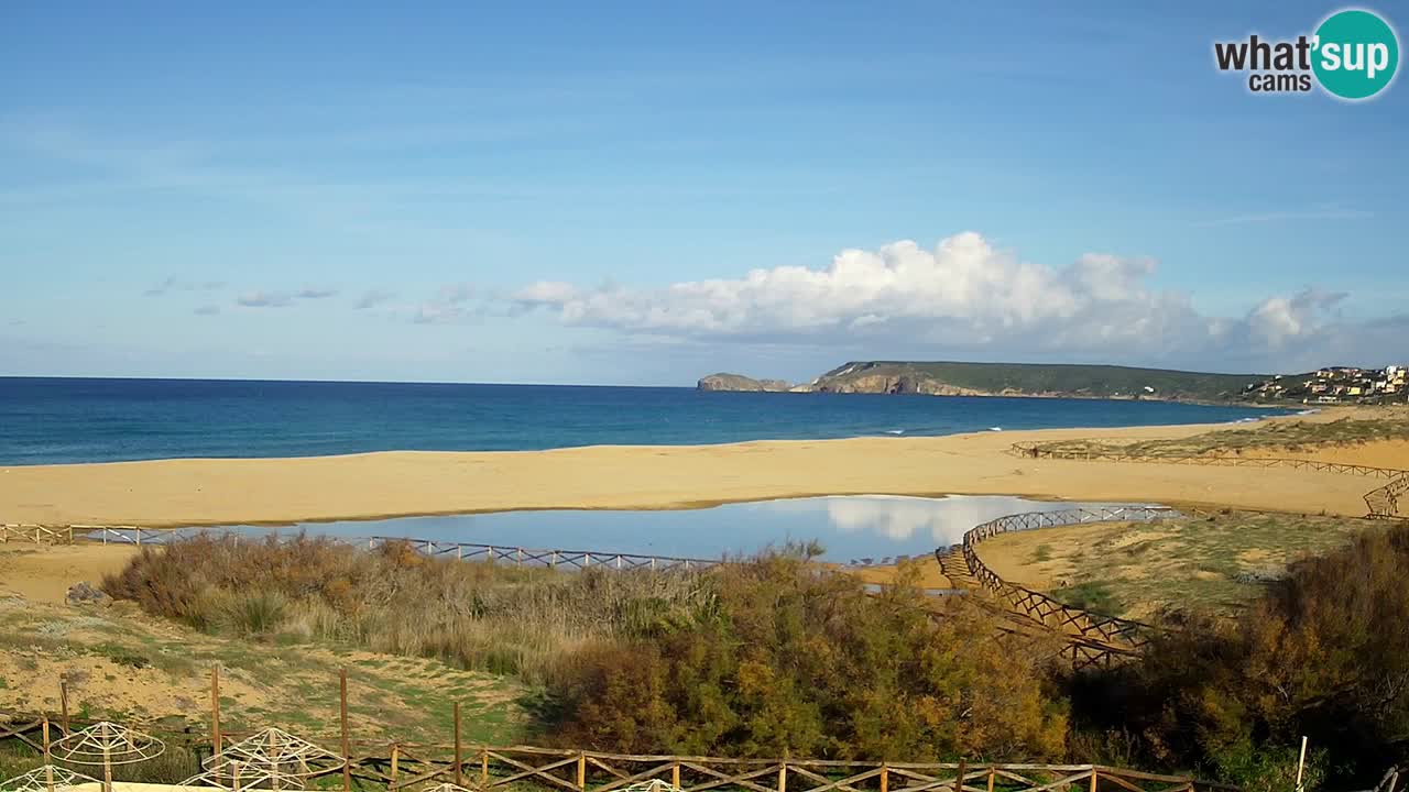 Webcam Torre dei Corsari – Liveblick auf den Strand von Punta Usai