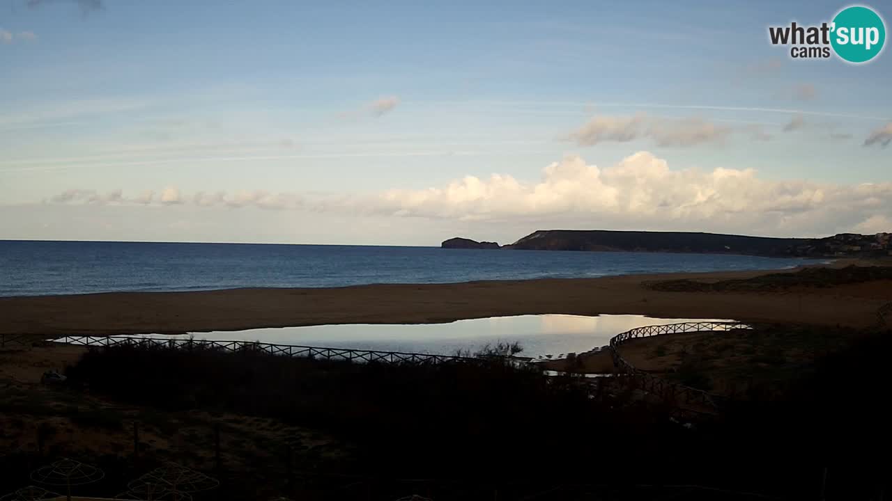Cámara web Torre dei Corsari – Vista en directo de la playa desde Punta Usai