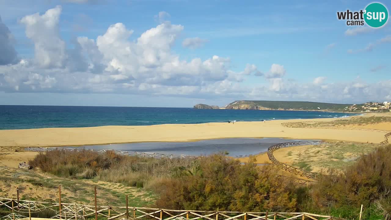 Web kamera Torre dei Corsari – Pogled uživo na plažu s Punta Usai
