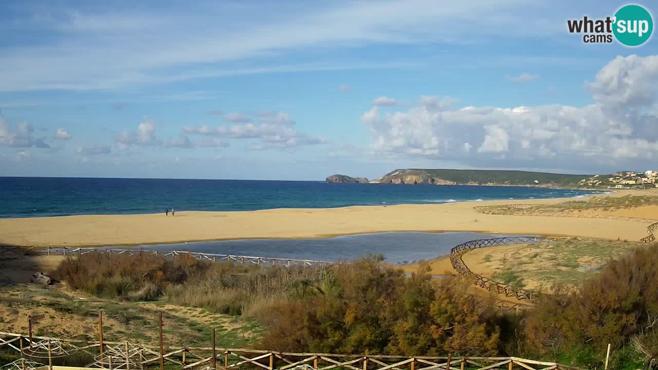 Webcam Torre dei Corsari – Liveblick auf den Strand von Punta Usai