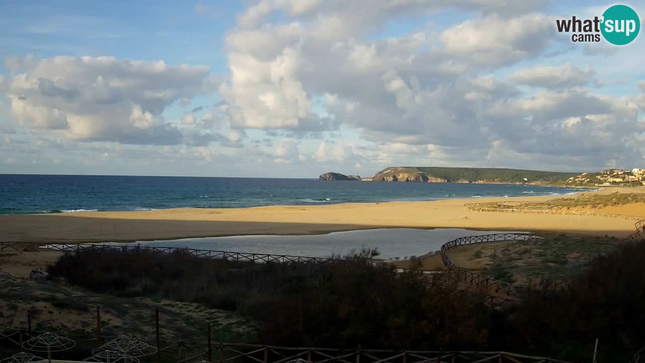 Webcam Torre dei Corsari – Liveblick auf den Strand von Punta Usai
