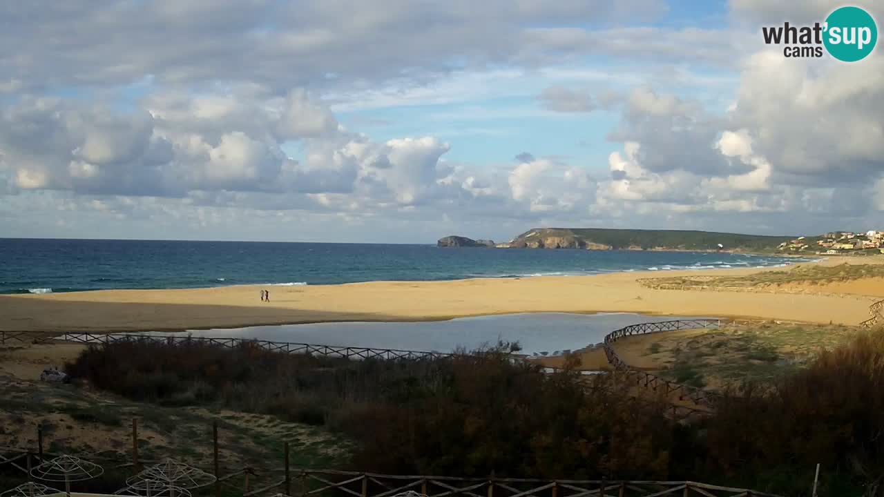 Webcam Torre dei Corsari – Liveblick auf den Strand von Punta Usai