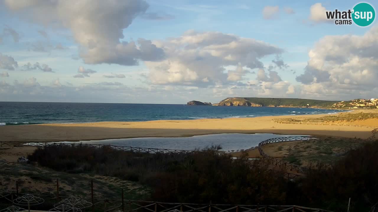 Webcam Torre dei Corsari – Liveblick auf den Strand von Punta Usai