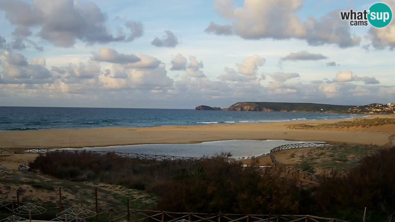 Webcam Torre dei Corsari – Vista live sulla spiaggia da Punta Usai