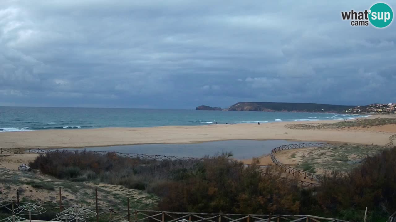 Webcam Torre dei Corsari – Liveblick auf den Strand von Punta Usai