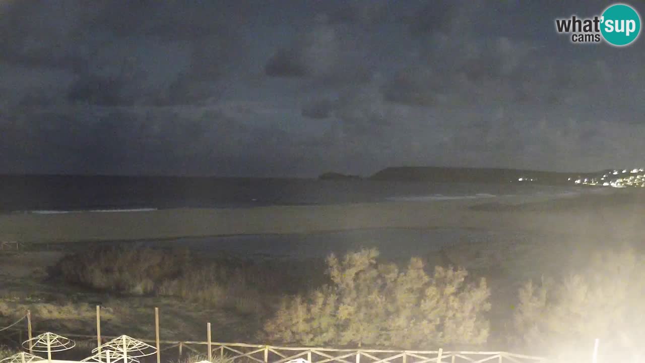 Webcam Torre dei Corsari – Liveblick auf den Strand von Punta Usai