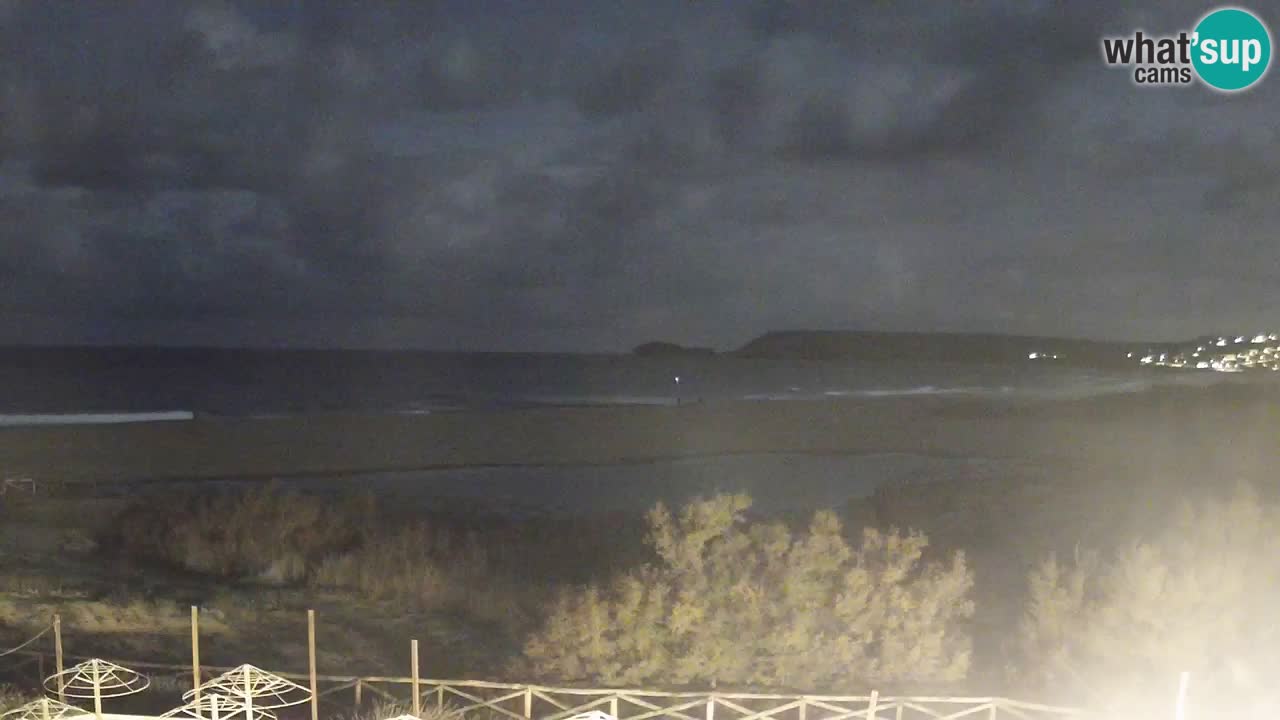 Webcam Torre dei Corsari – Vue en direct sur la plage depuis Punta Usai