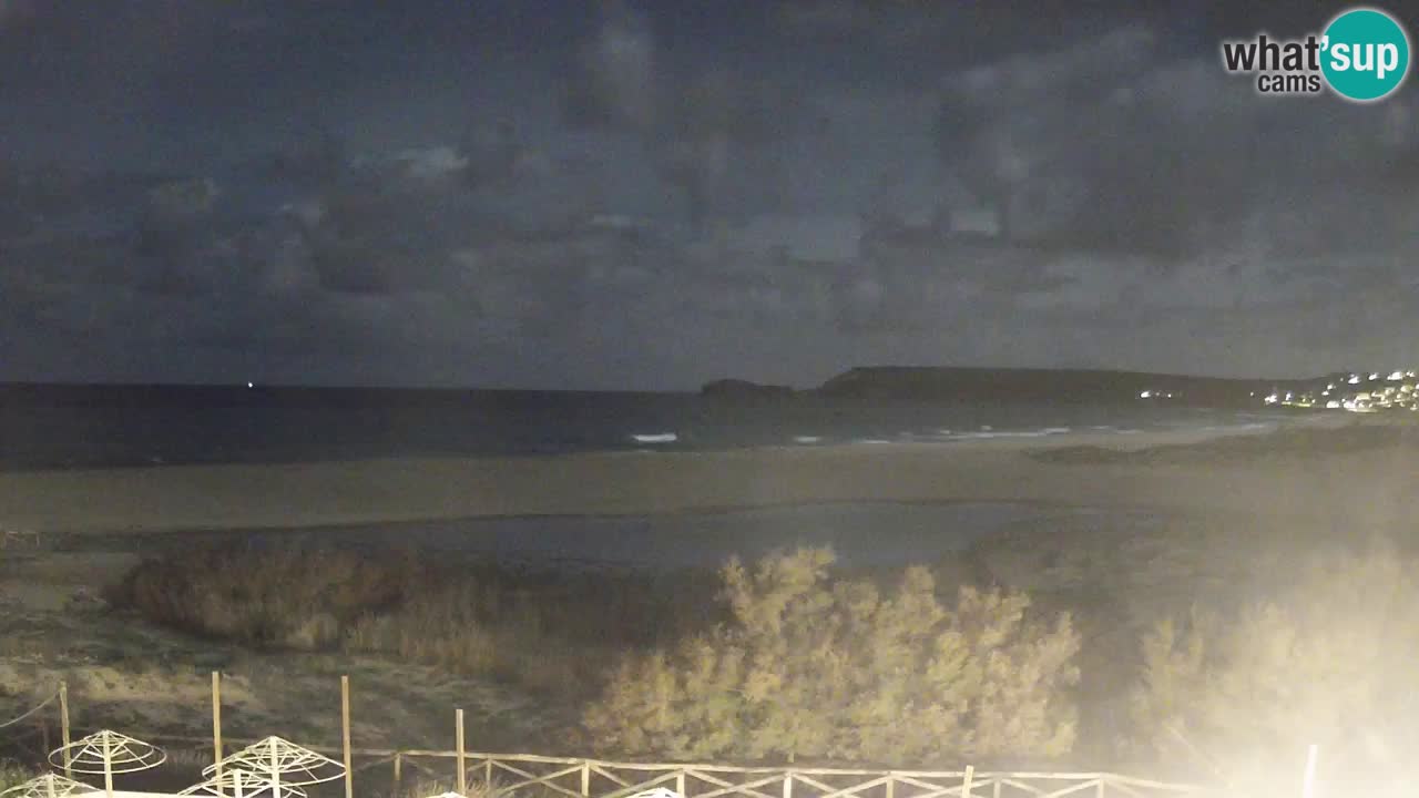 Webcam Torre dei Corsari – Liveblick auf den Strand von Punta Usai