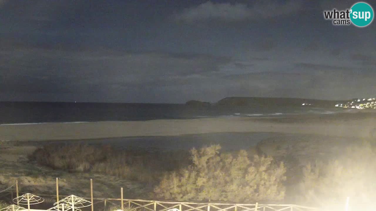 Webcam Torre dei Corsari – Vue en direct sur la plage depuis Punta Usai