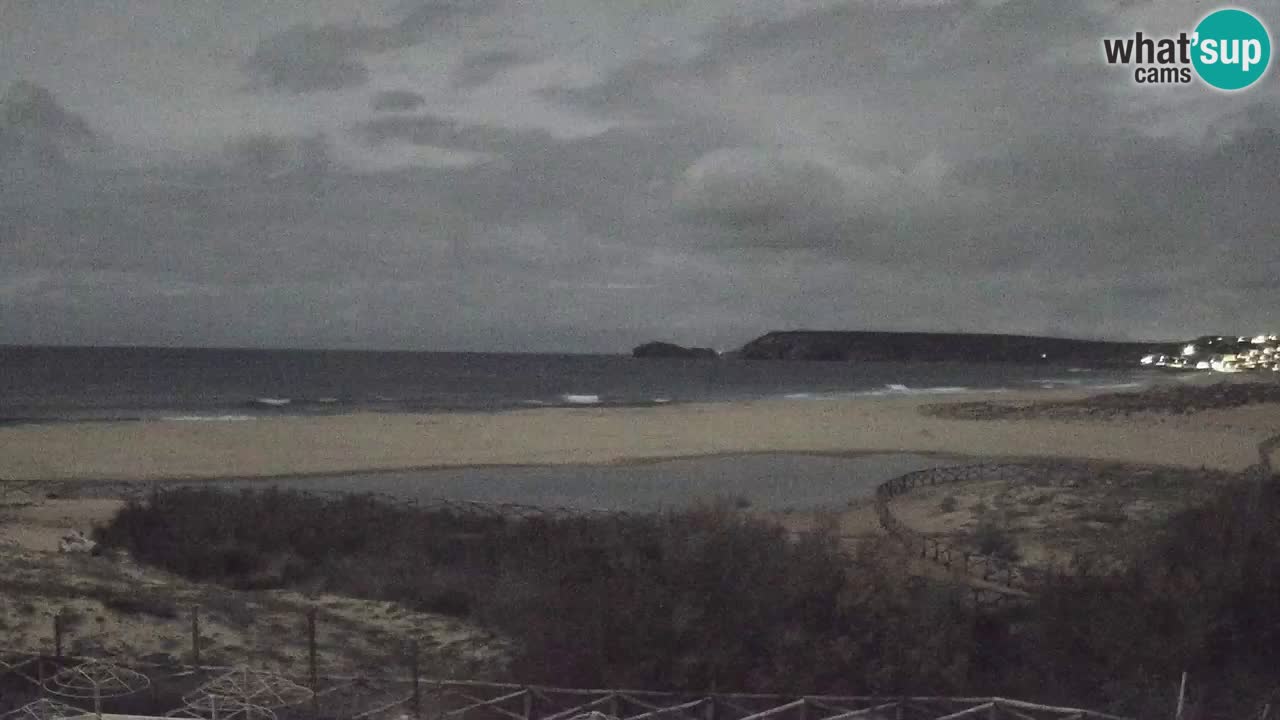 Webcam Torre dei Corsari – Vue en direct sur la plage depuis Punta Usai