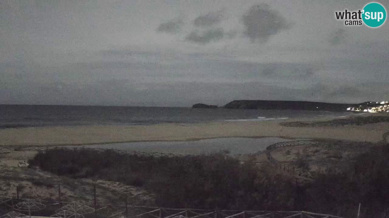 Webcam Torre dei Corsari – Liveblick auf den Strand von Punta Usai