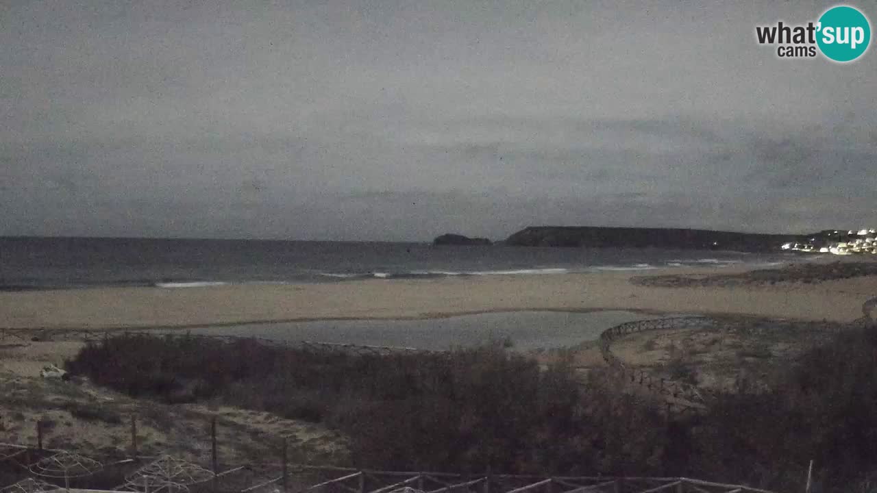 Webcam Torre dei Corsari – Liveblick auf den Strand von Punta Usai