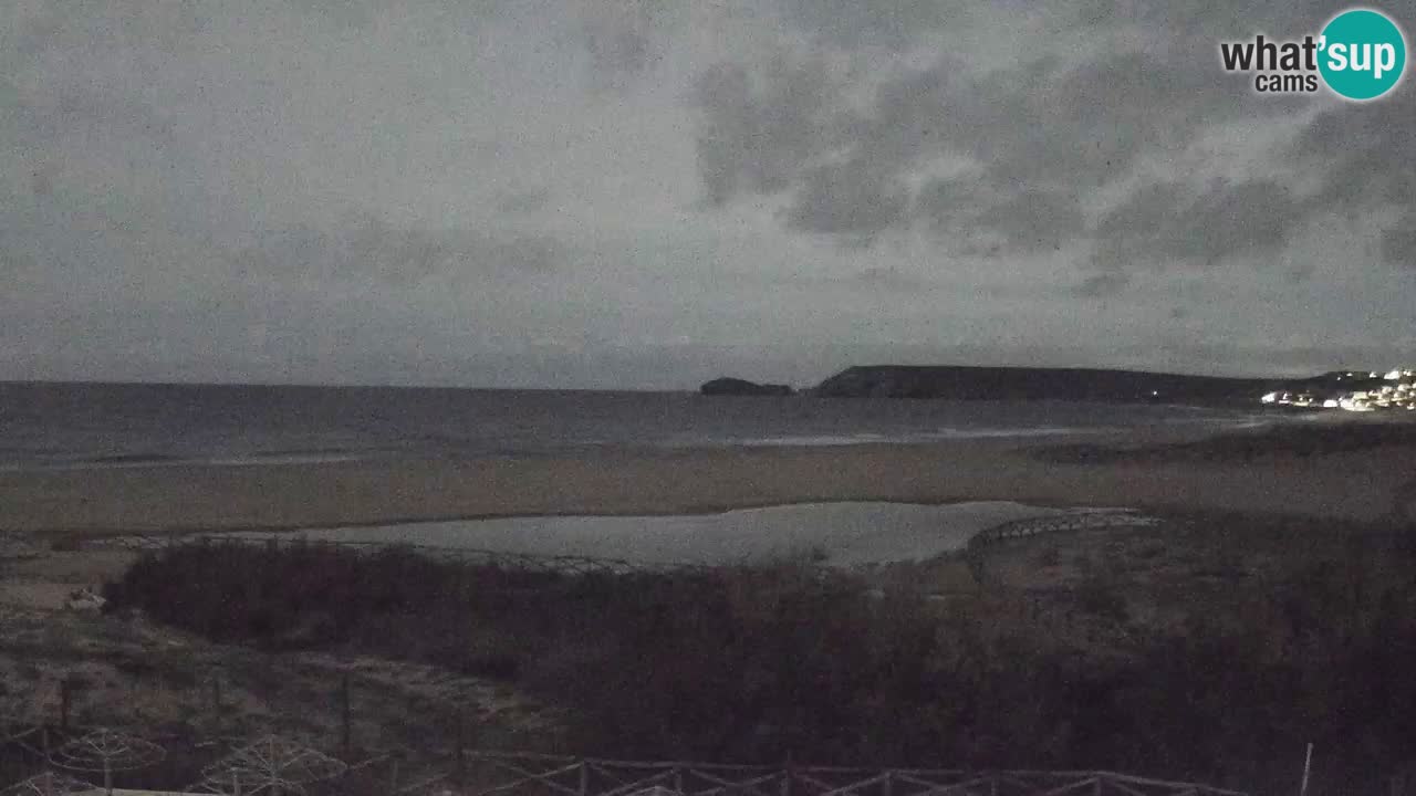 Webcam Torre dei Corsari – Liveblick auf den Strand von Punta Usai