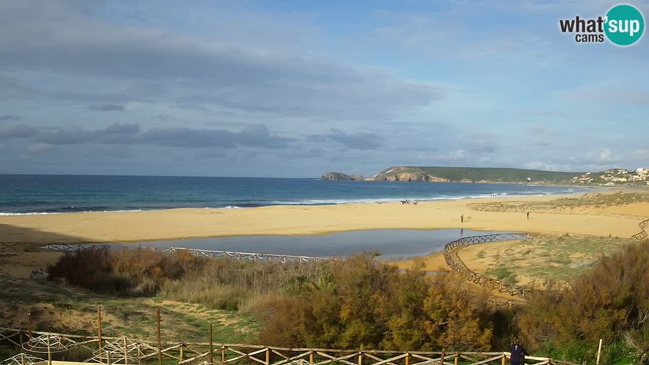 Webcam Torre dei Corsari – Liveblick auf den Strand von Punta Usai