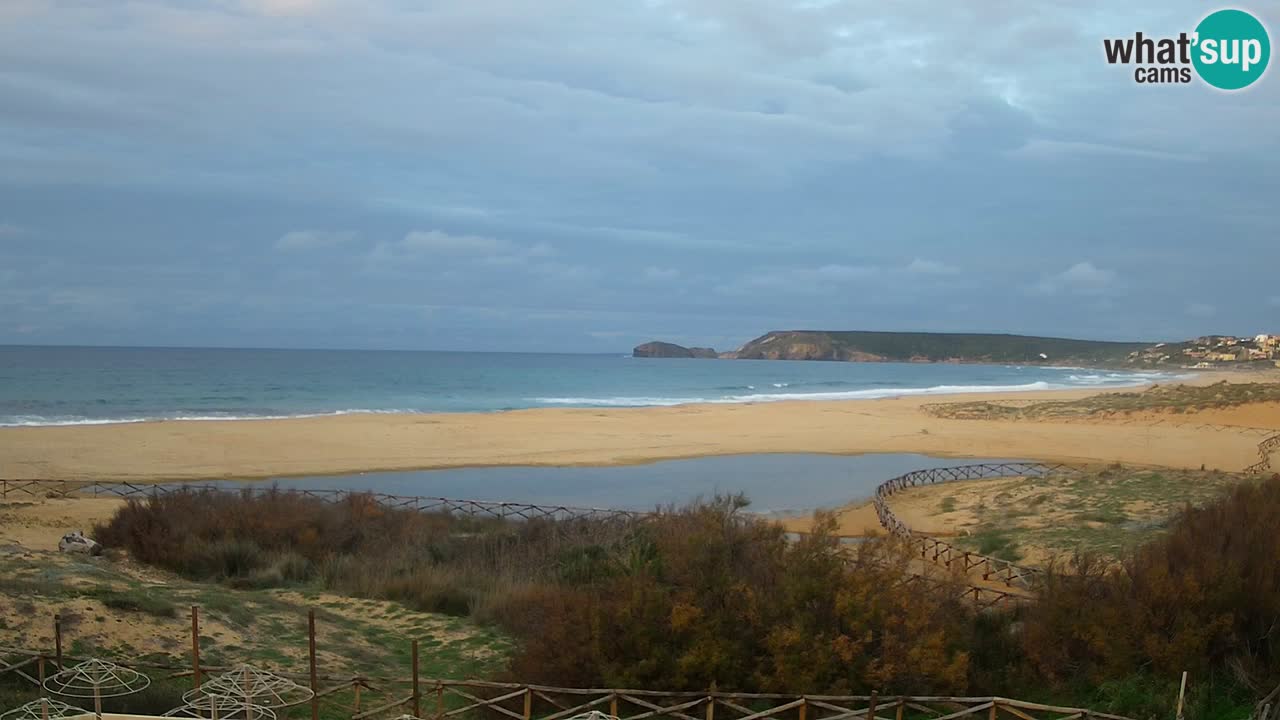 Cámara web Torre dei Corsari – Vista en directo de la playa desde Punta Usai