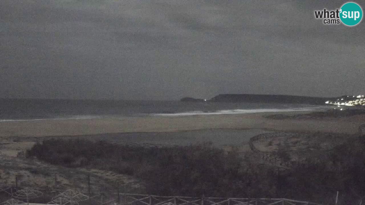 Webcam Torre dei Corsari – Live Beach View from Punta Usai