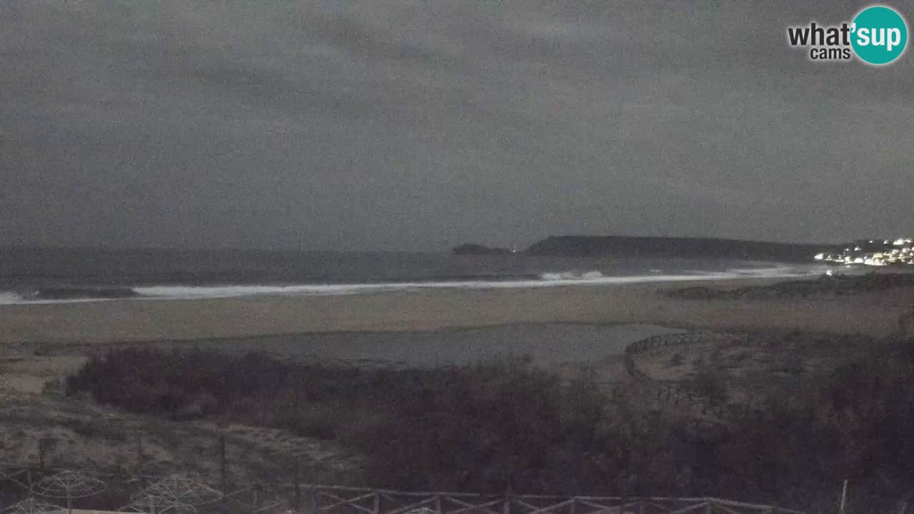 Webcam Torre dei Corsari – Liveblick auf den Strand von Punta Usai